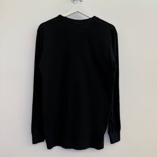 Supreme box logo black long sleeve shirt