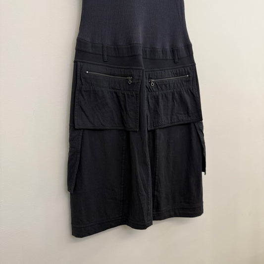 Marithé + François Girbaud grey/black dress