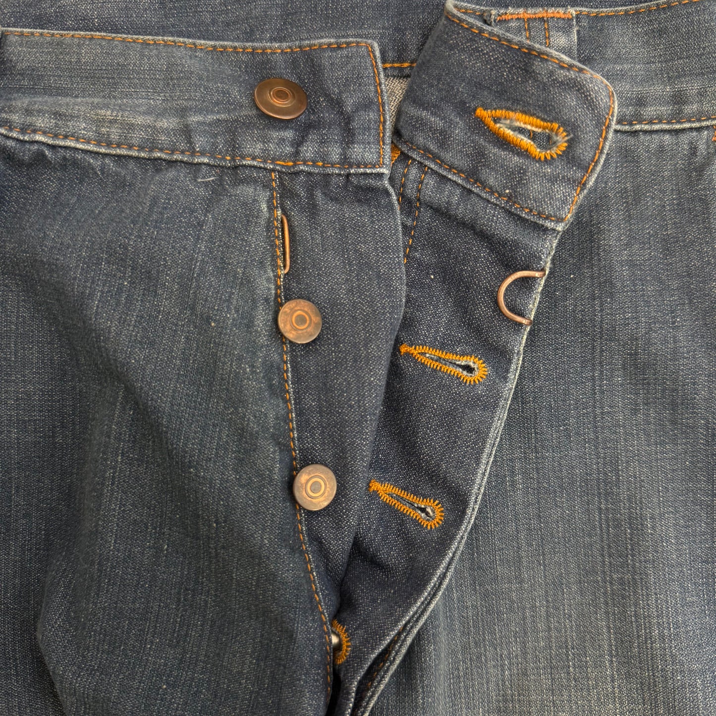 Maison Margiela wide faded carpenter jeans