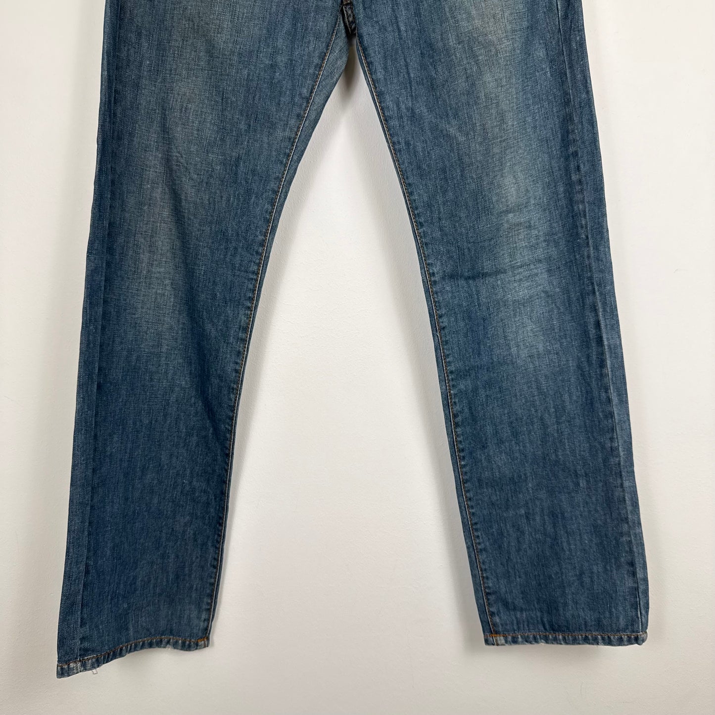 Just Cavalli Vintage Heavy Studded Straight-Leg Jeans