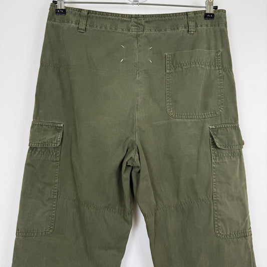 Maison Martin Margiela Line 10 Early 2000s Military Cargo Trousers