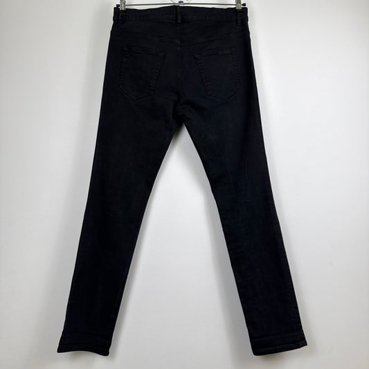 Prada Milano Tight Fit Black Denim Jeans