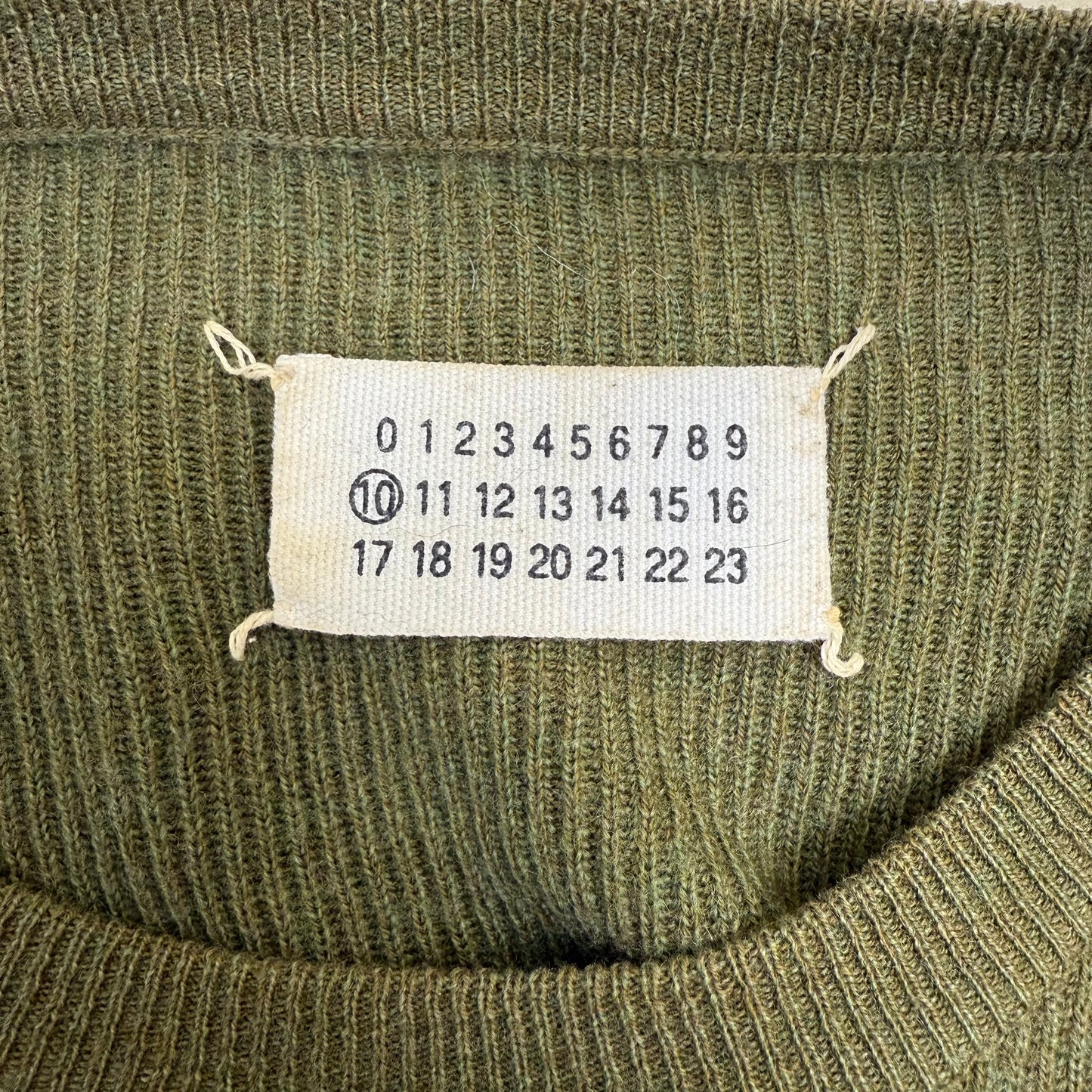Maison Martin Margiela Line 10 Knit Sweater (early 2000s)