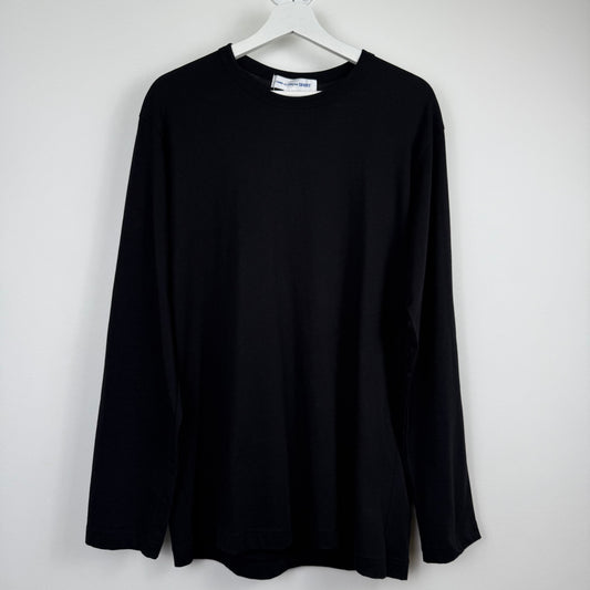 Comme des Garçons SHIRT Logo Longsleeve T-Shirt Black