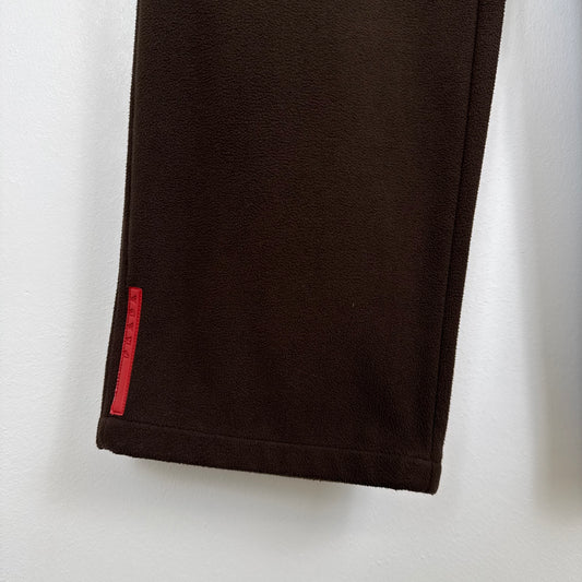 Prada Linea Rossa Fleece Double Knee Trousers