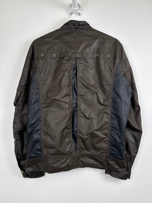 Dolce & Gabbana Vintage 2007 Nylon Utility Jacket ,Cargo Pockets, Khaki/Black