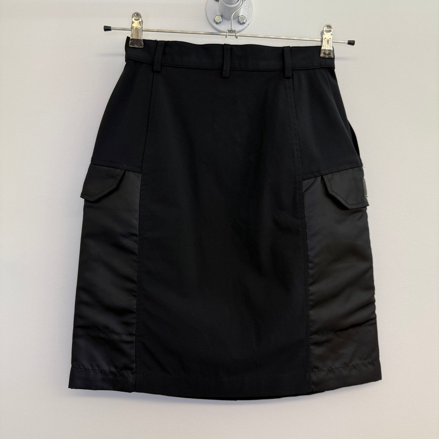 Kenzo Jeans black skirt, 2 materials