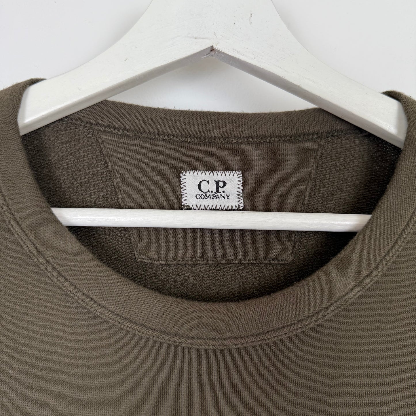 C.P. Company Satin Nylon Panel Lens Crewneck