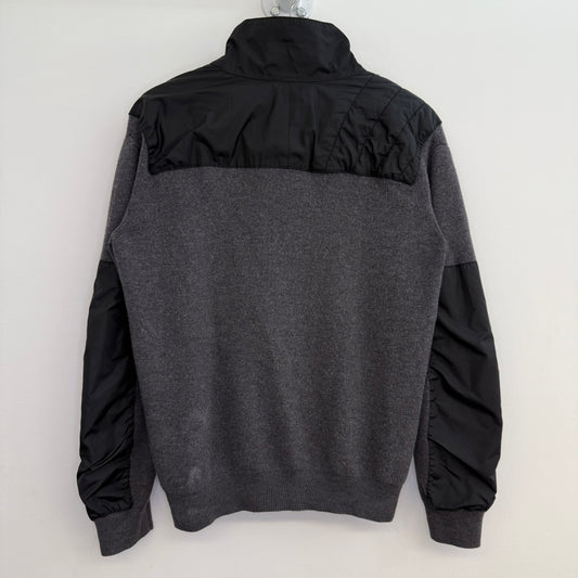Prada Sport Linea Rossa Grey Zip-Up Fleece (ca. 2000-2005)