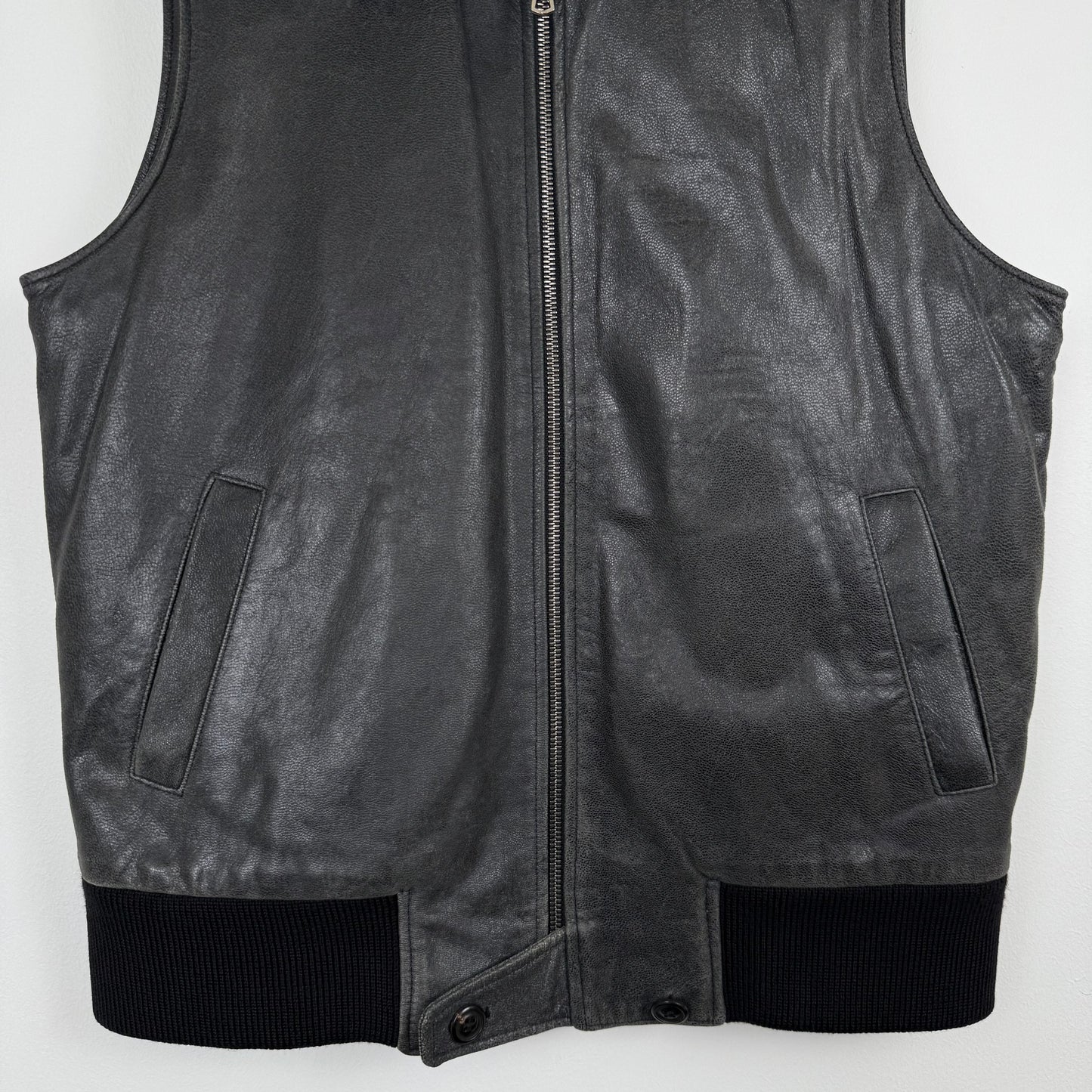 Maison Margiela Line 10 Leather Panel Gilet