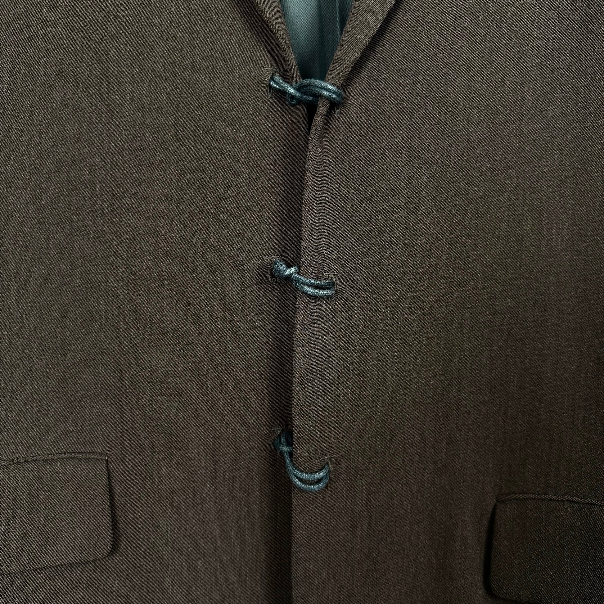 Jean Paul Gaultier Femme Cord-Fastening Wool Blazer