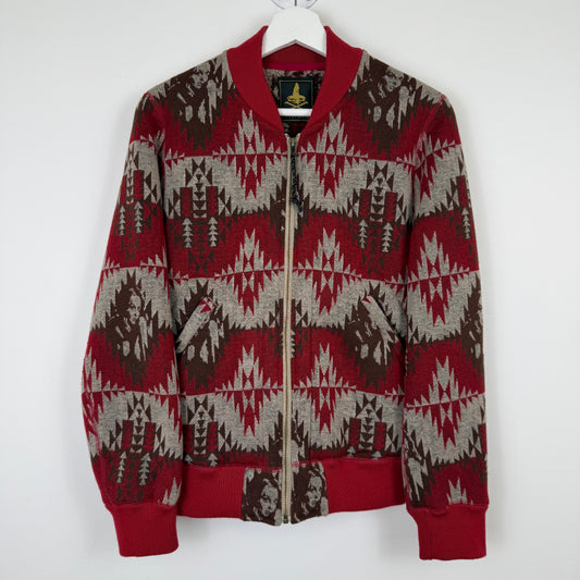 Hysteric Glamour bomber, jacquard all over pattern