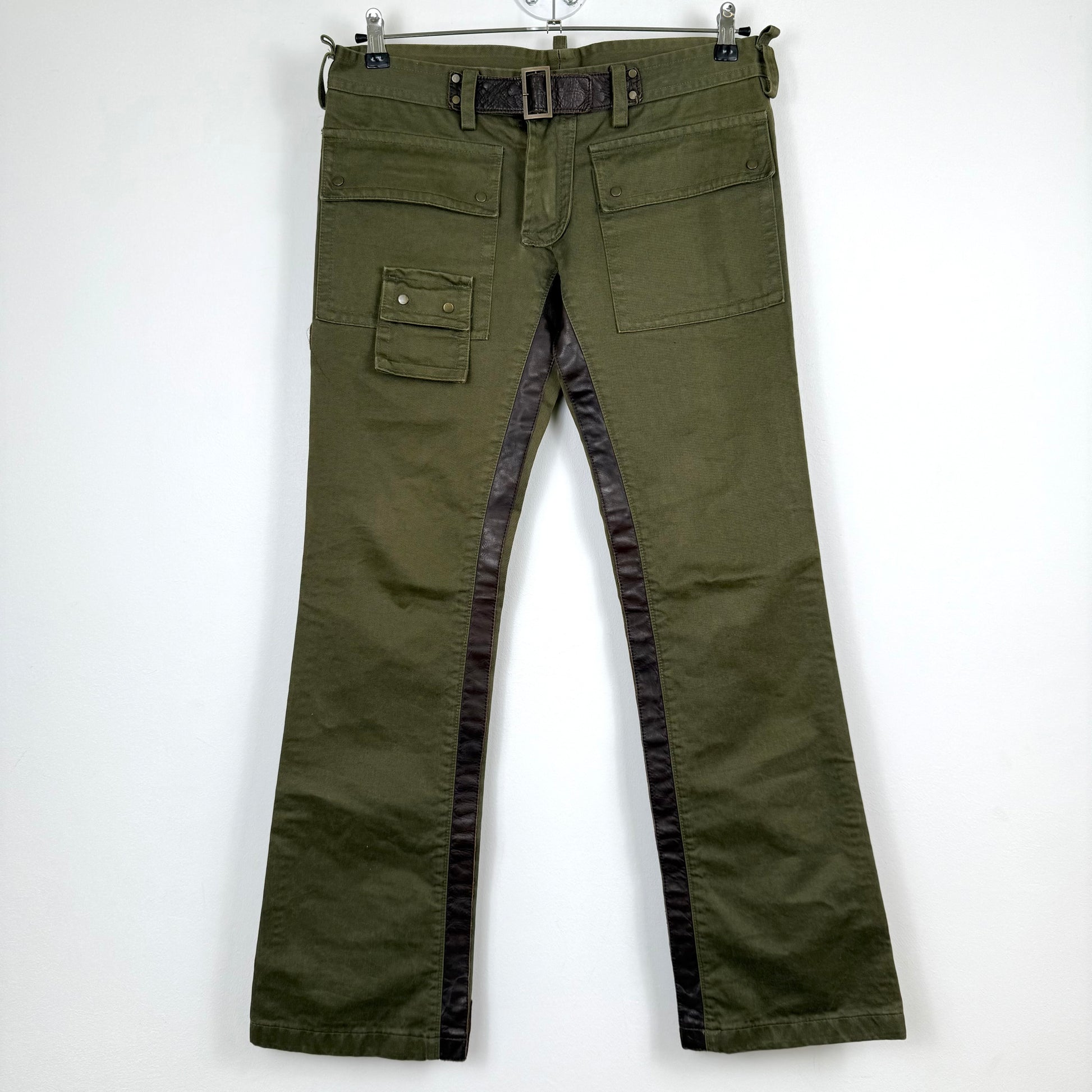 Dsquared2 Hybrid Heavy Canvas Cargo Pants (Caten Era)