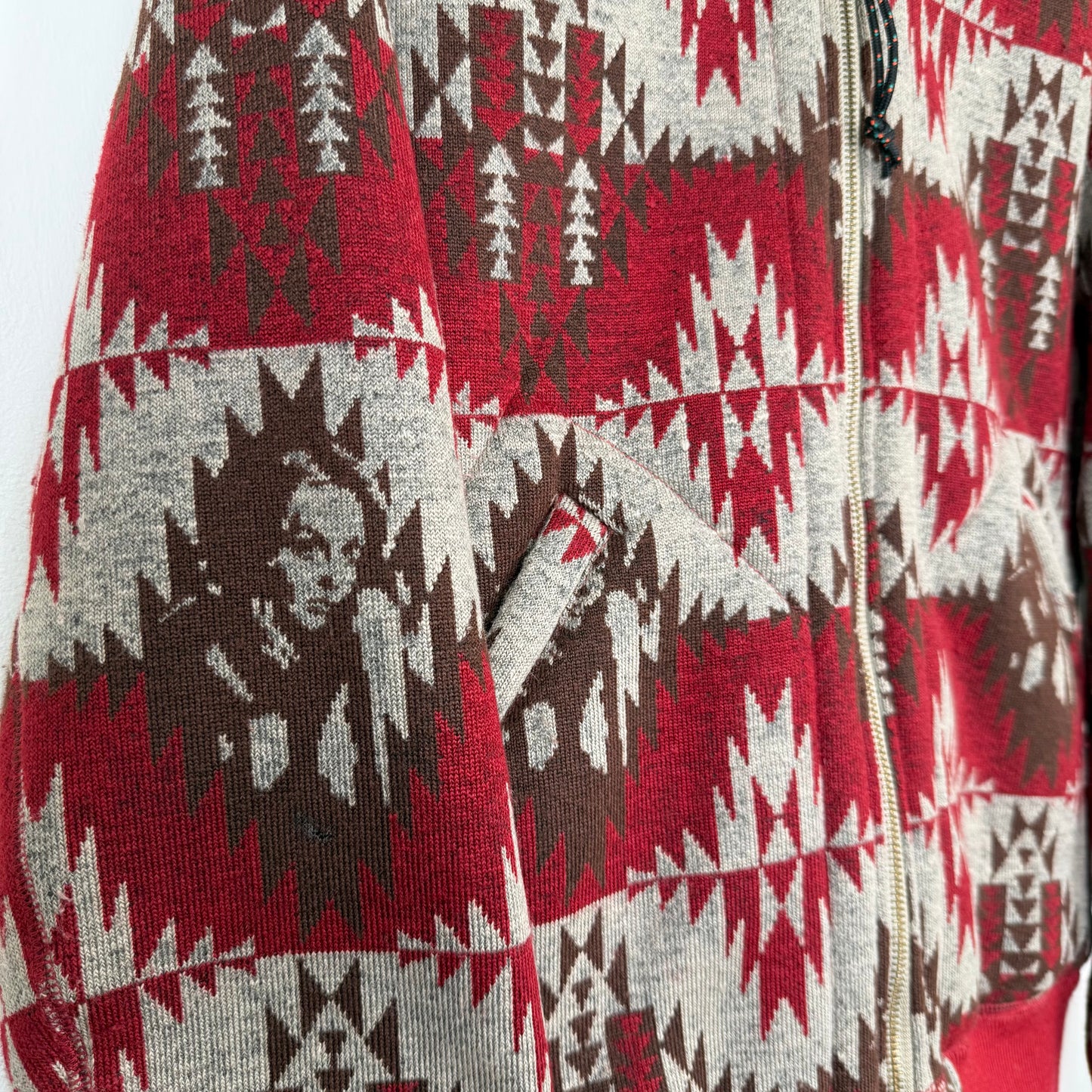 Hysteric Glamour bomber, jacquard all over pattern