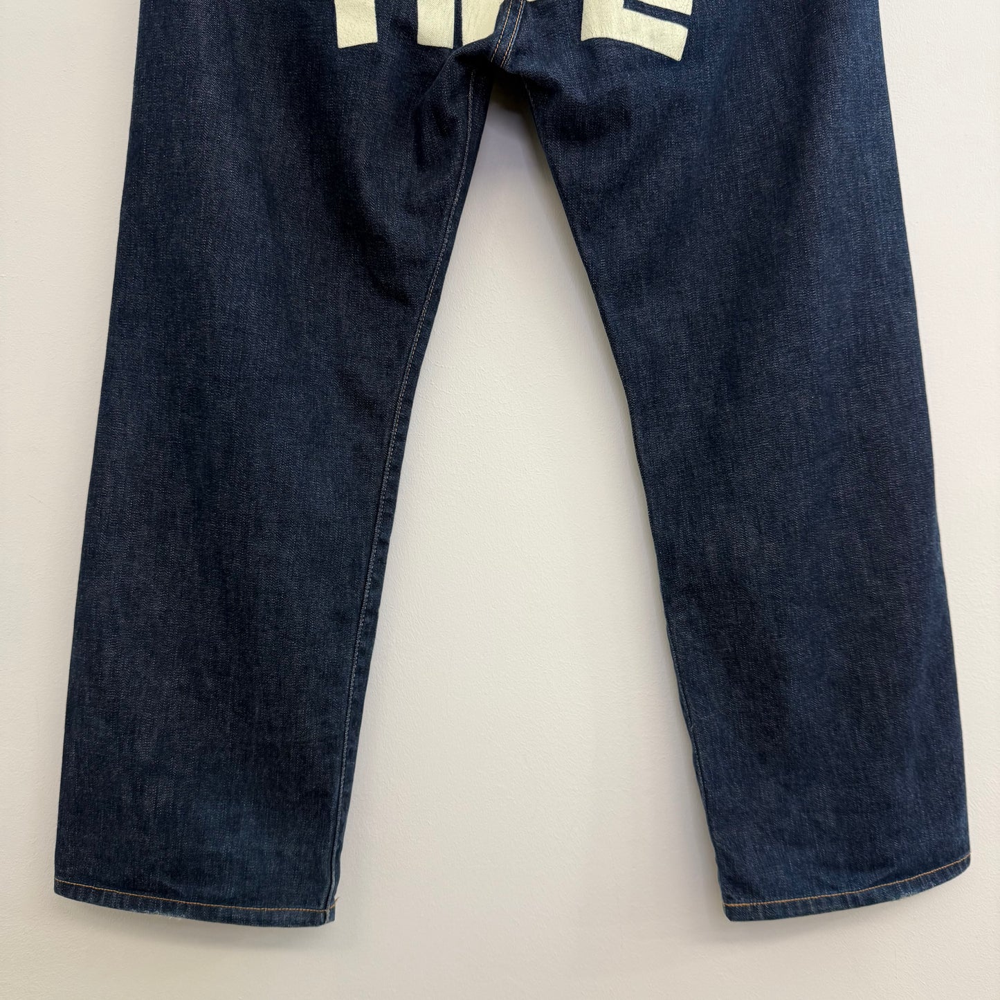 Bathing Ape wide denim pants