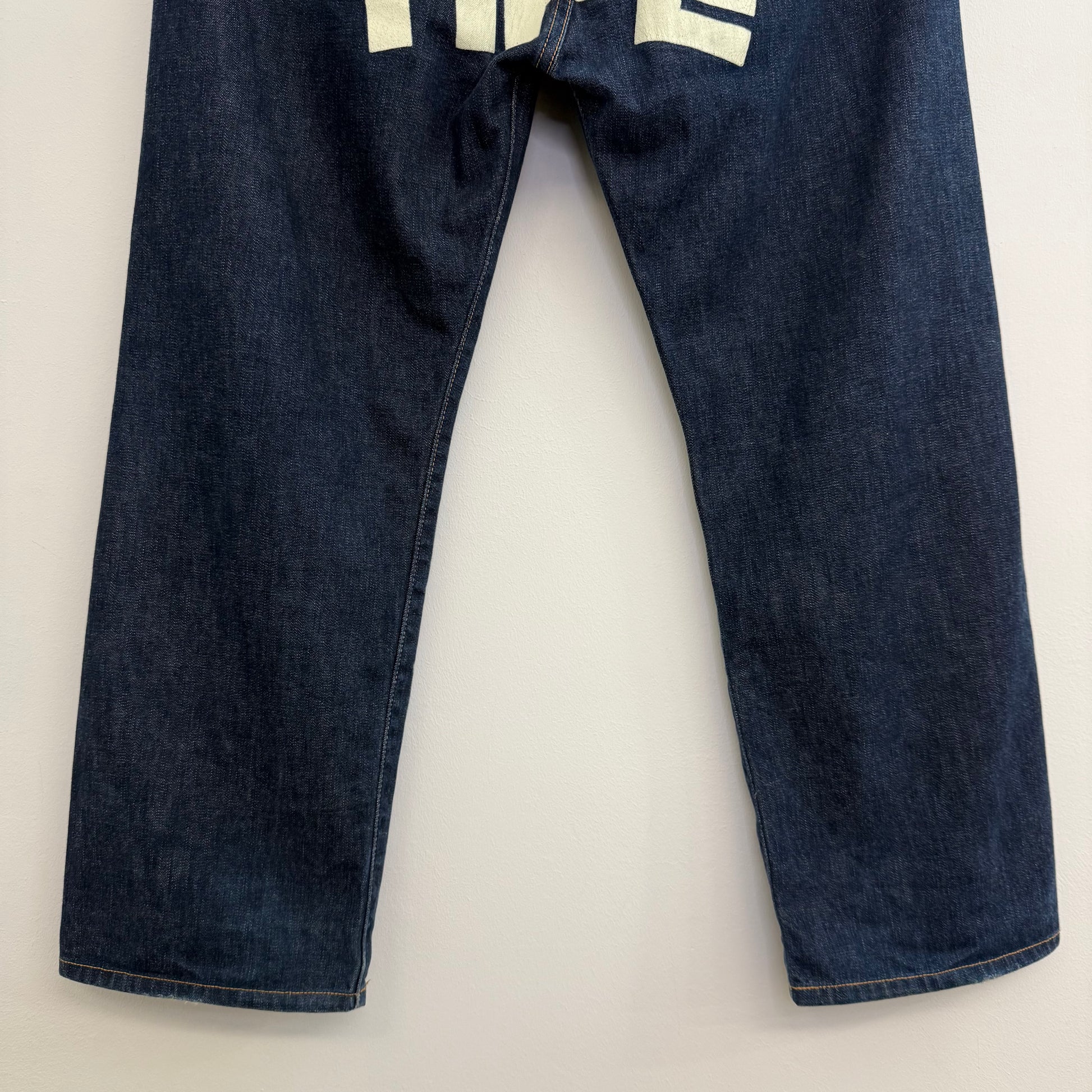 Bathing Ape wide denim pants