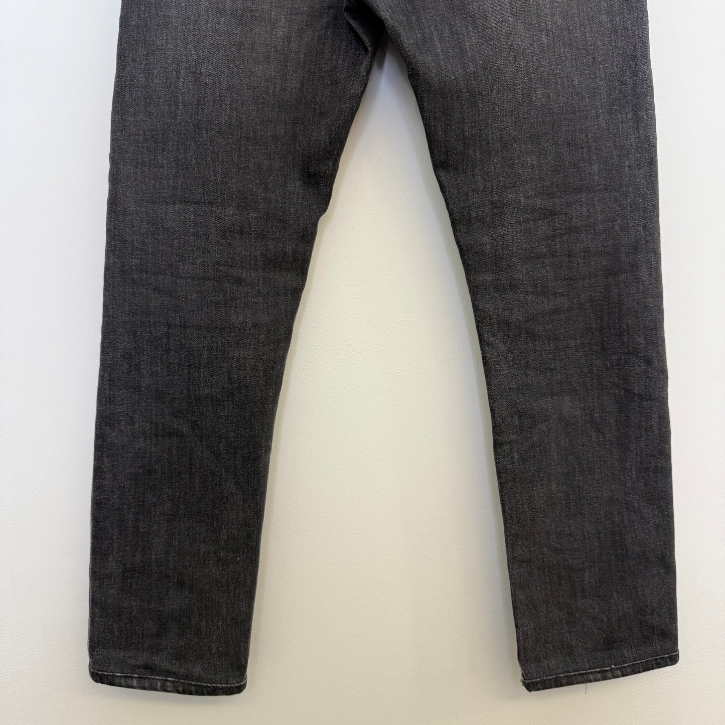 Dior Black Washed Slim-Fit Jeans (Kris van Assche)