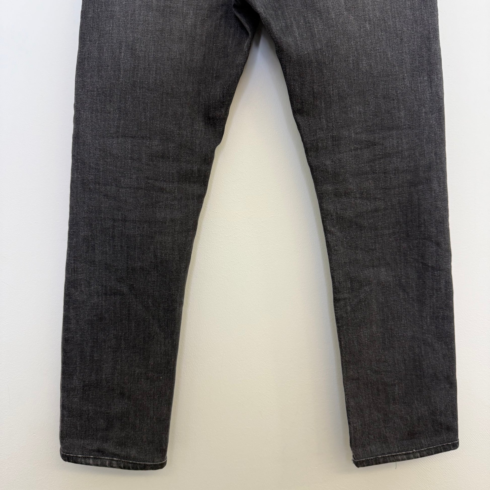 Dior Black Washed Slim-Fit Jeans (Kris van Assche)