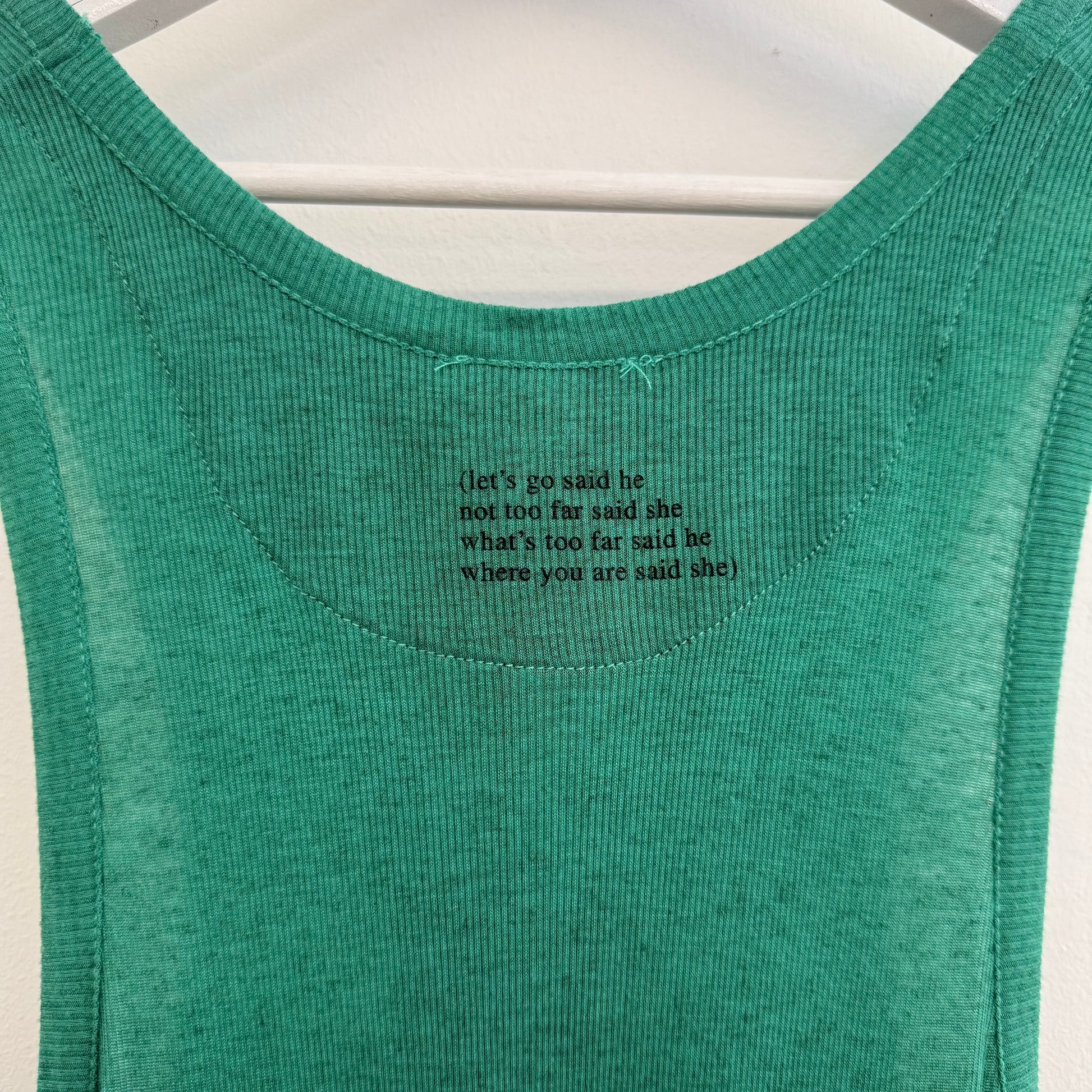 Ann Demeulemeester tank top dress