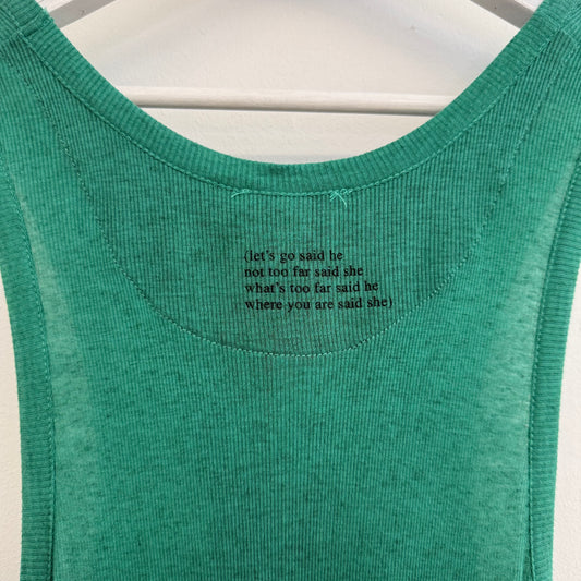 Ann Demeulemeester tank top dress