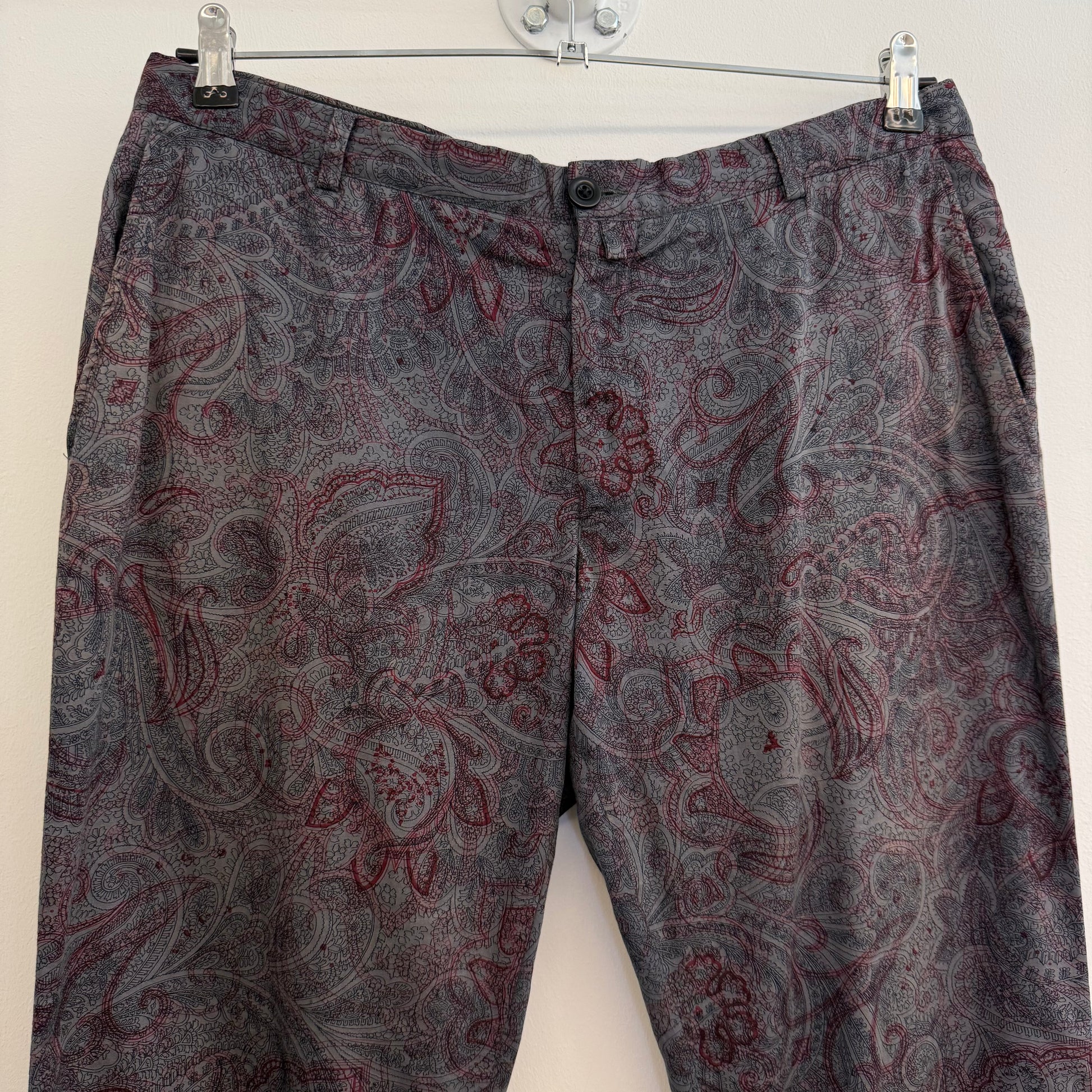 Dries van Noten dessin broek