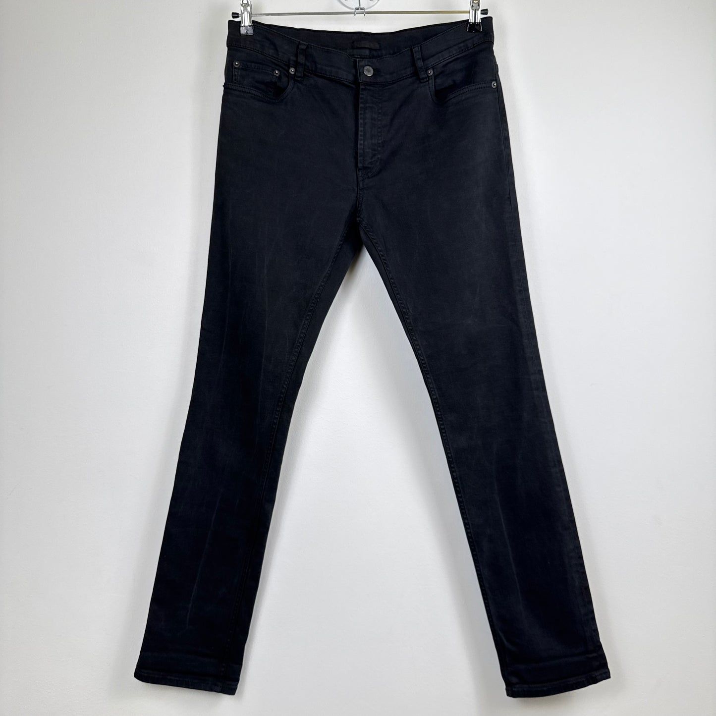 Prada Milano Tight Fit Black Denim Jeans