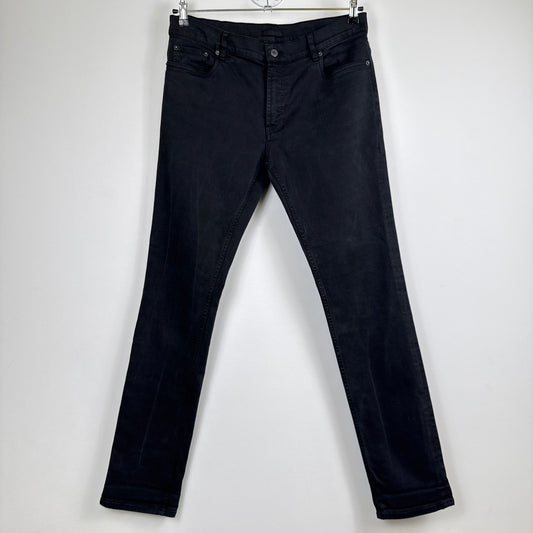 Prada Milano Tight Fit Black Denim Jeans