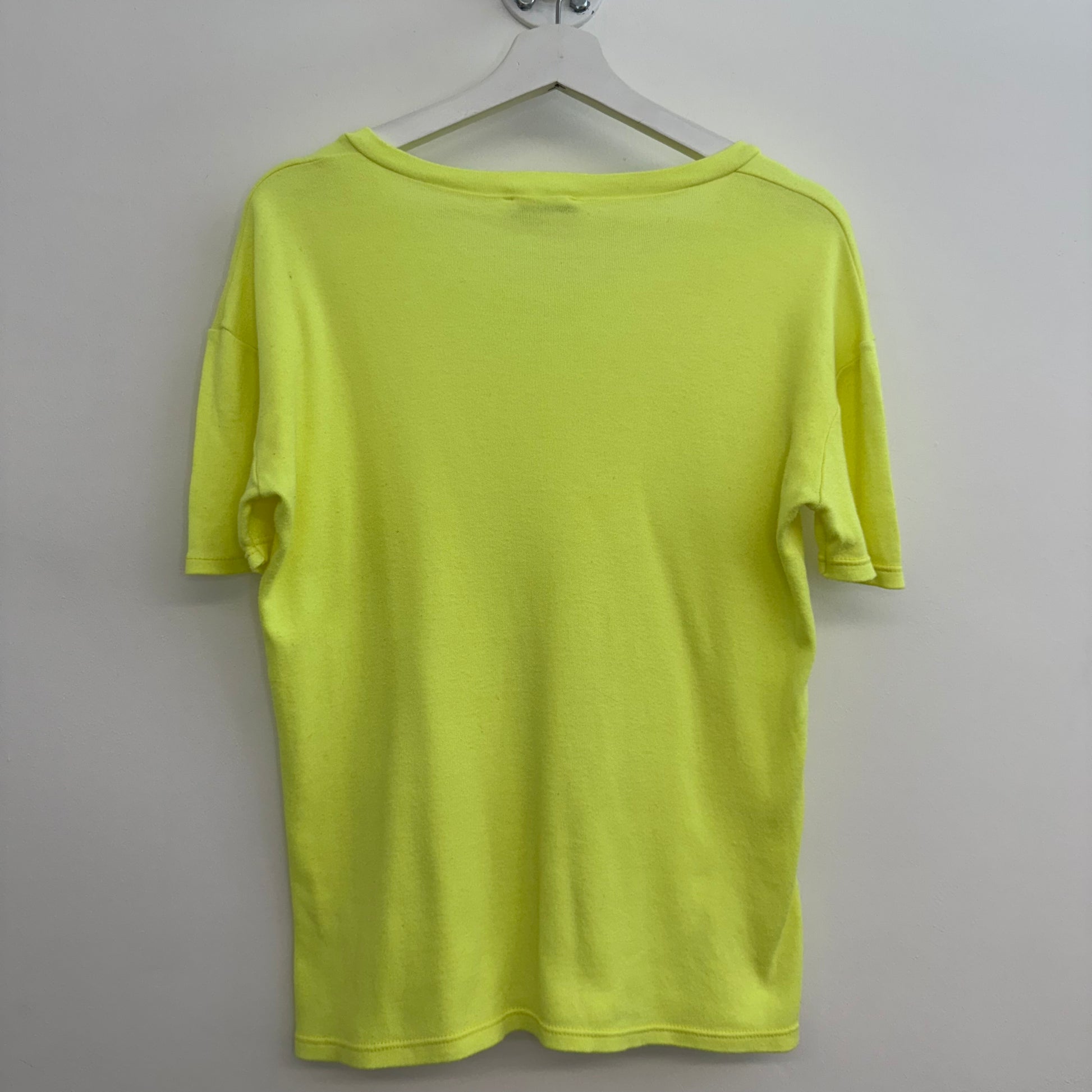 Prada Sport Neon Yellow Linea Rossa T-Shirt