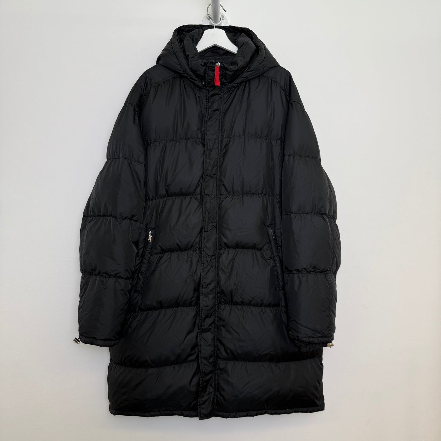 Prada Sport Linea Rossa Long Puffer Coat (ca. 2000-2004)