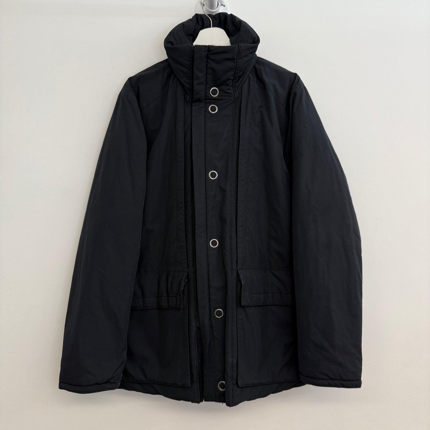 Vintage 80s Moncler Black Padded Jacket