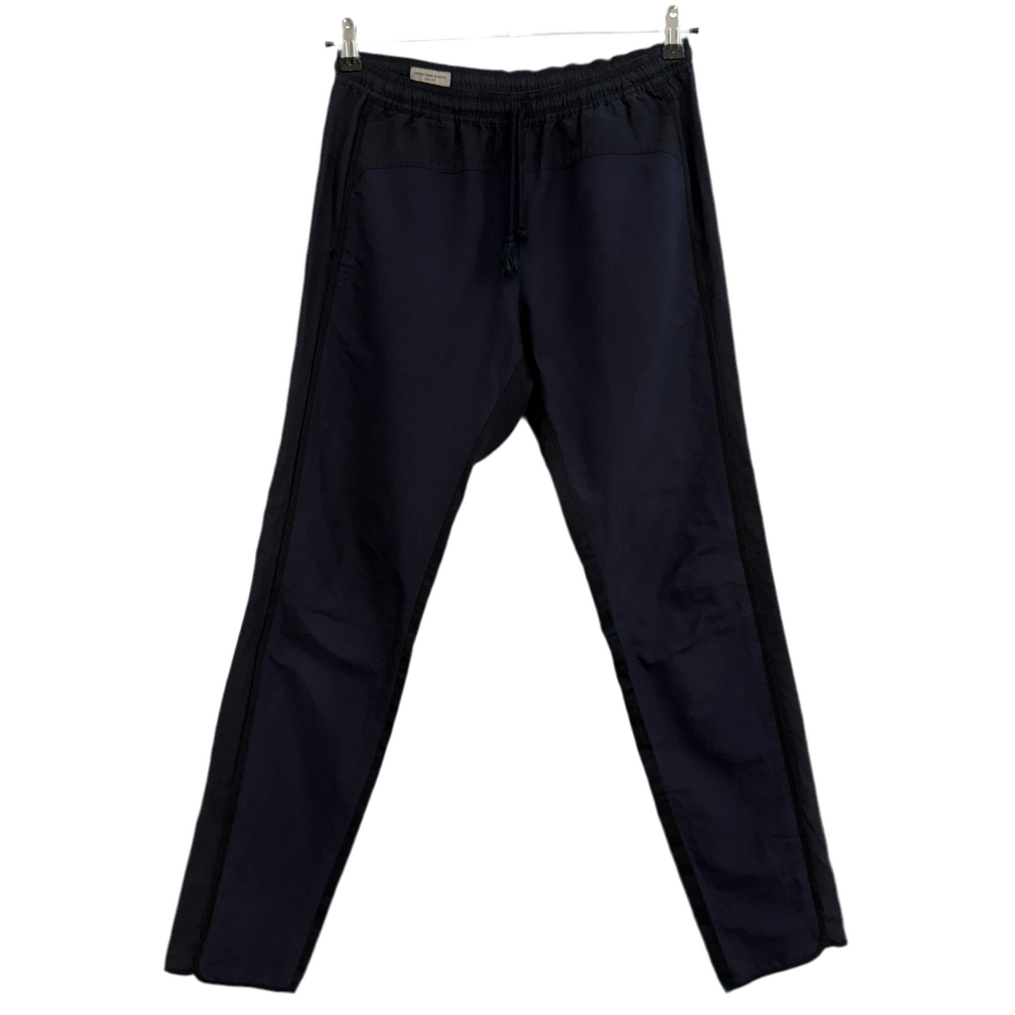 Dries van Noten black/dark blue pants