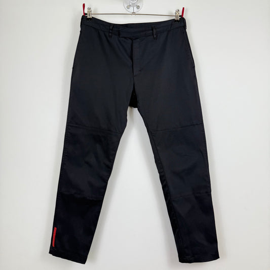 Prada Linea Rossa Technical Sport Trousers double knee