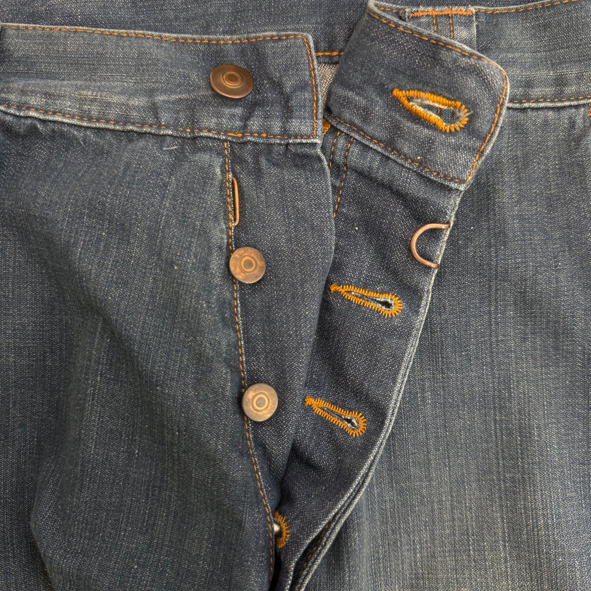 Maison Margiela wide faded carpenter jeans