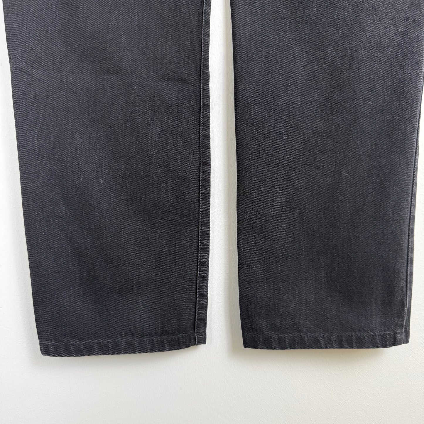 Raf Simons Regular Straight Denim ‘RS’ patch jeans