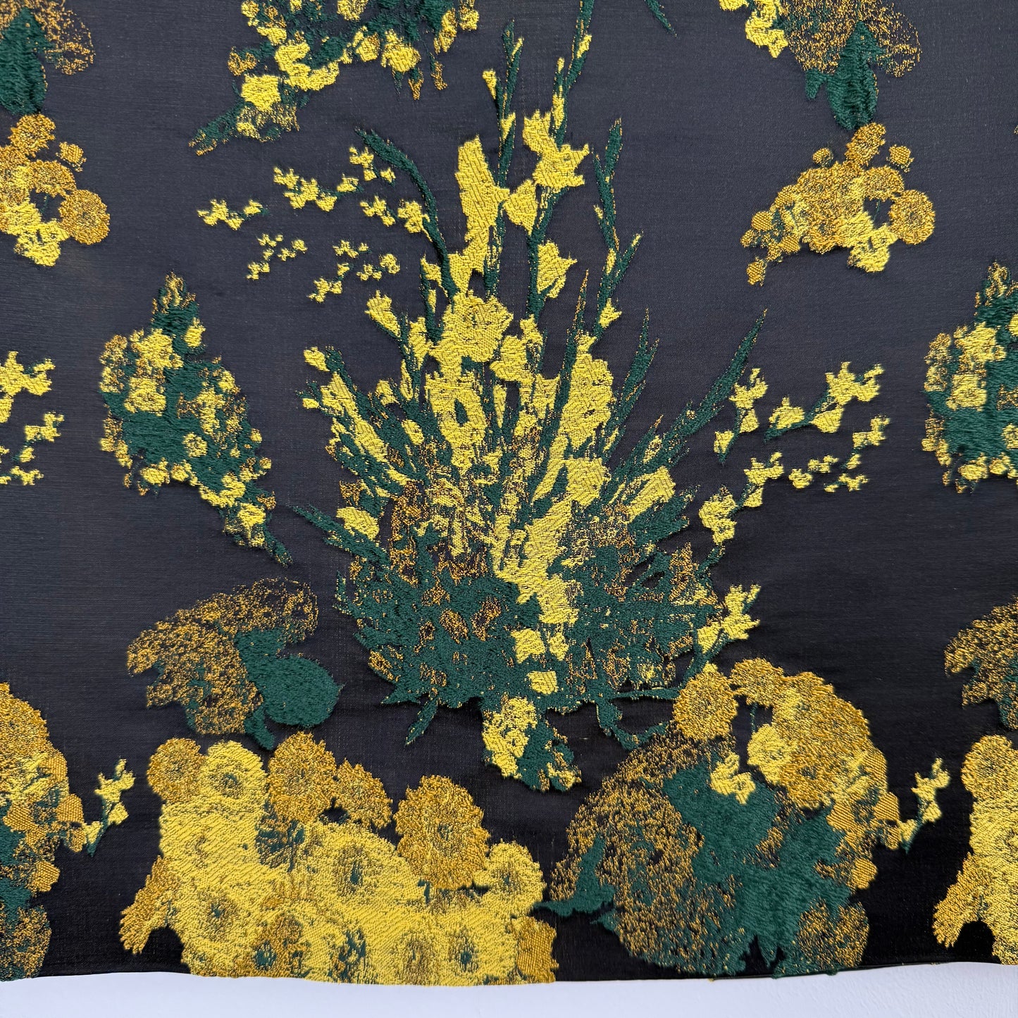 Dries van Noten Floral Jacquard Pencil Skirt