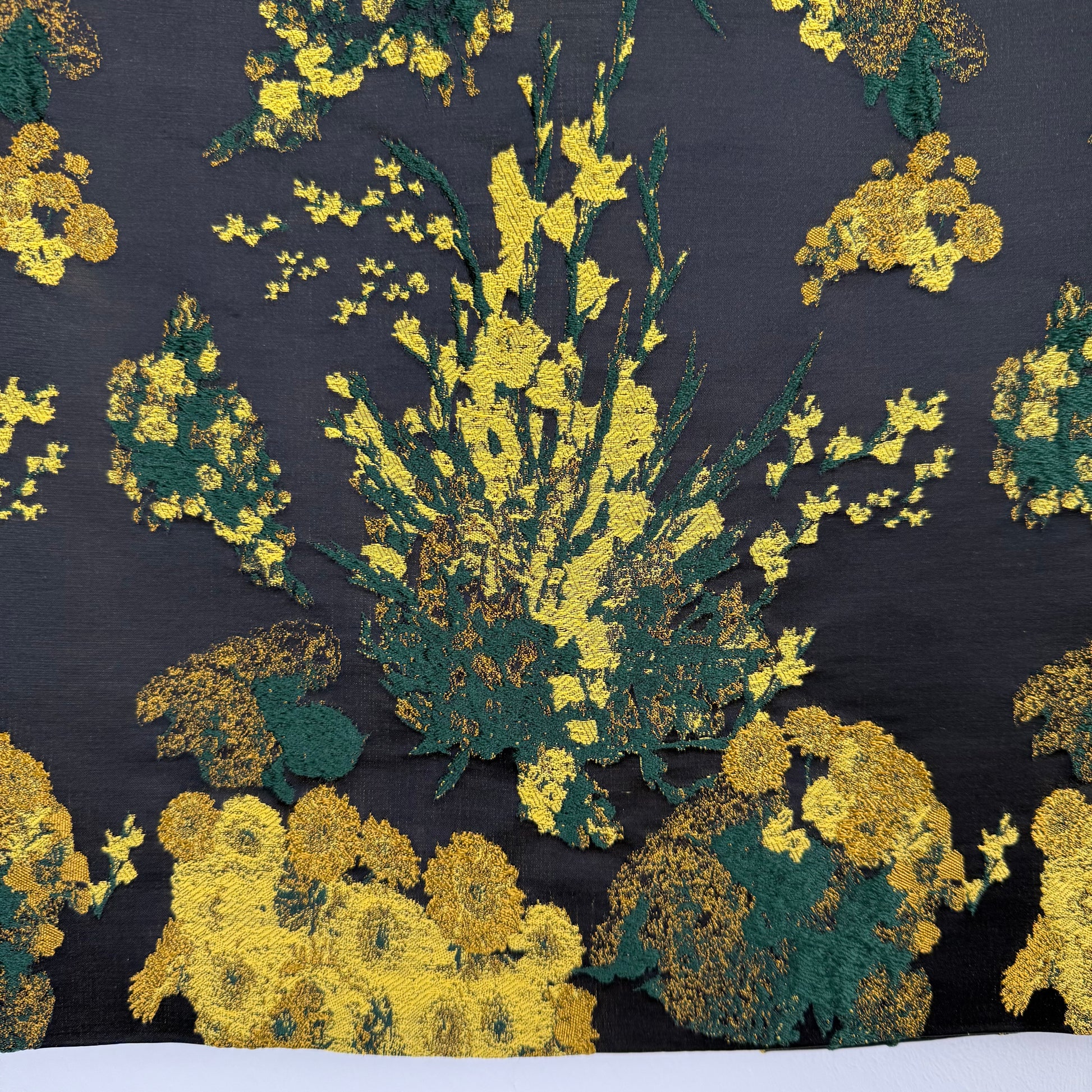 Dries van Noten Floral Jacquard Pencil Skirt