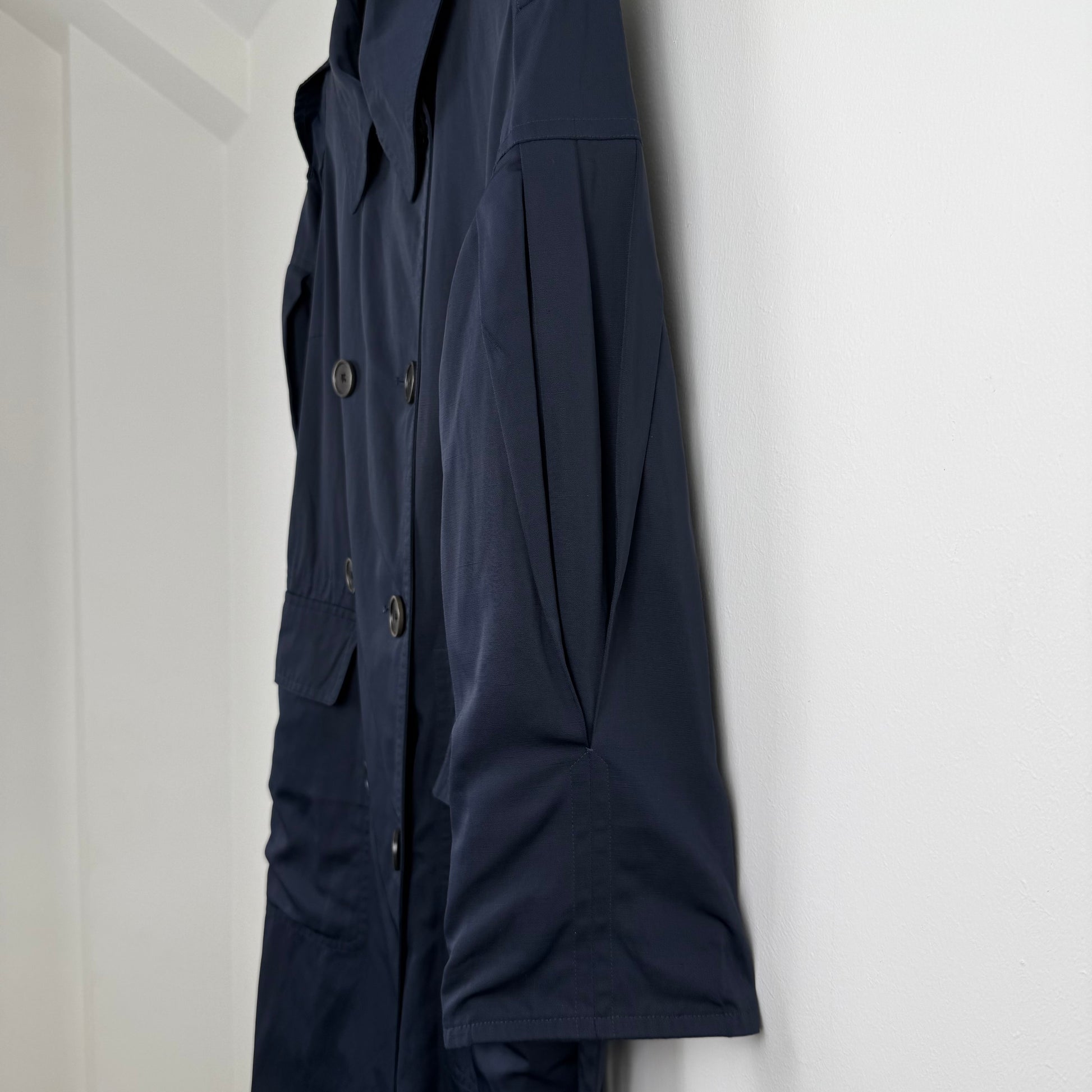 Dries van Noten Pleated Sleeve Trench Coat (Spring/Summer 2018)