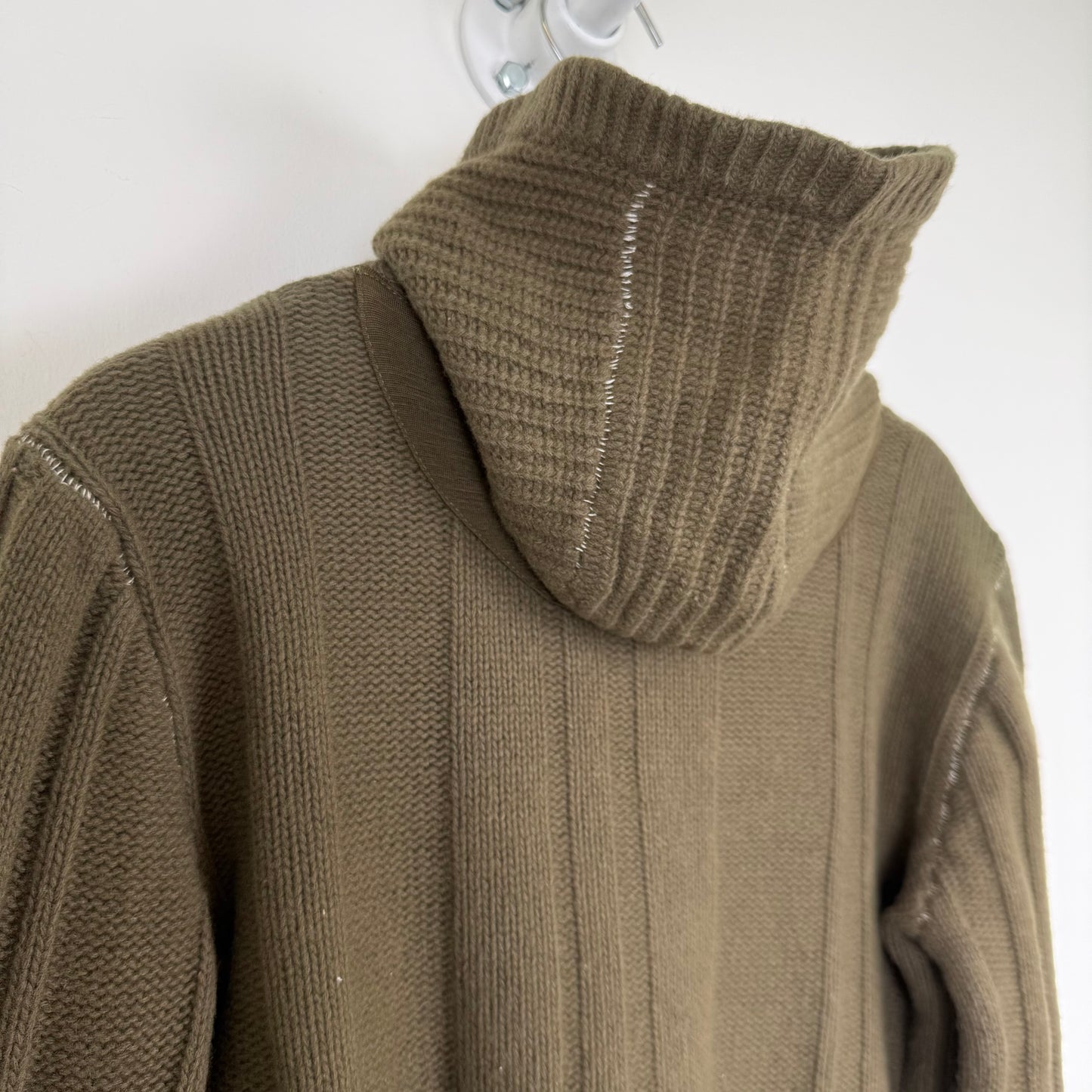 Maison Martin Margiela Line 6 Ribbed Zip Hoodie