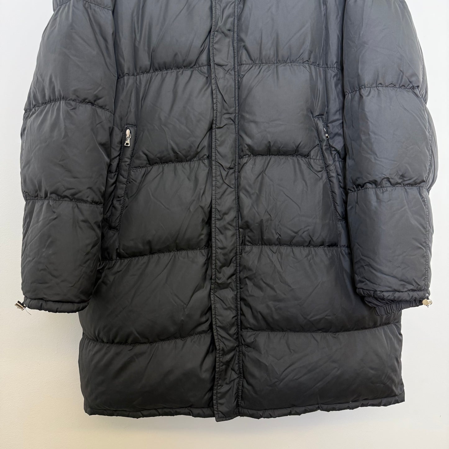 Prada Sport Linea Rossa Long Puffer Coat (ca. 2000-2004)