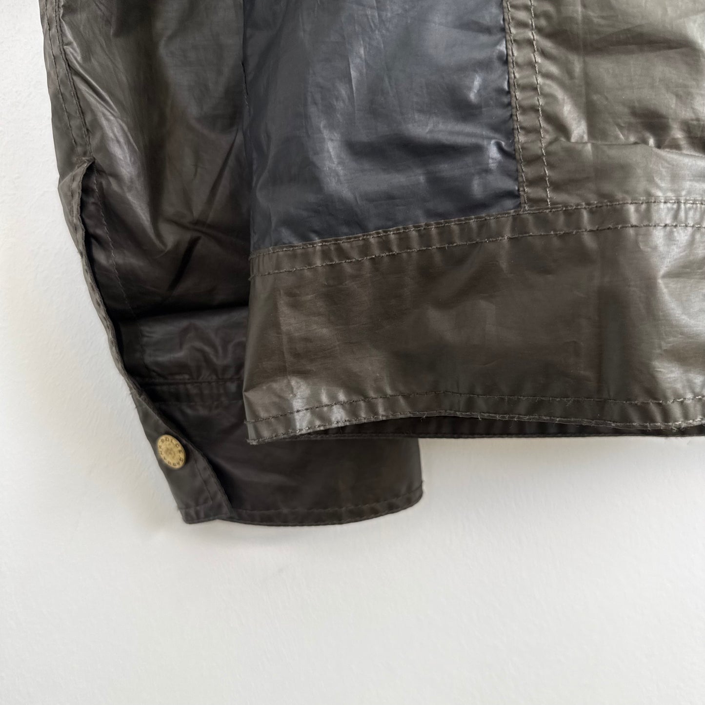 Dolce & Gabbana Vintage 2007 Nylon Utility Jacket ,Cargo Pockets, Khaki/Black