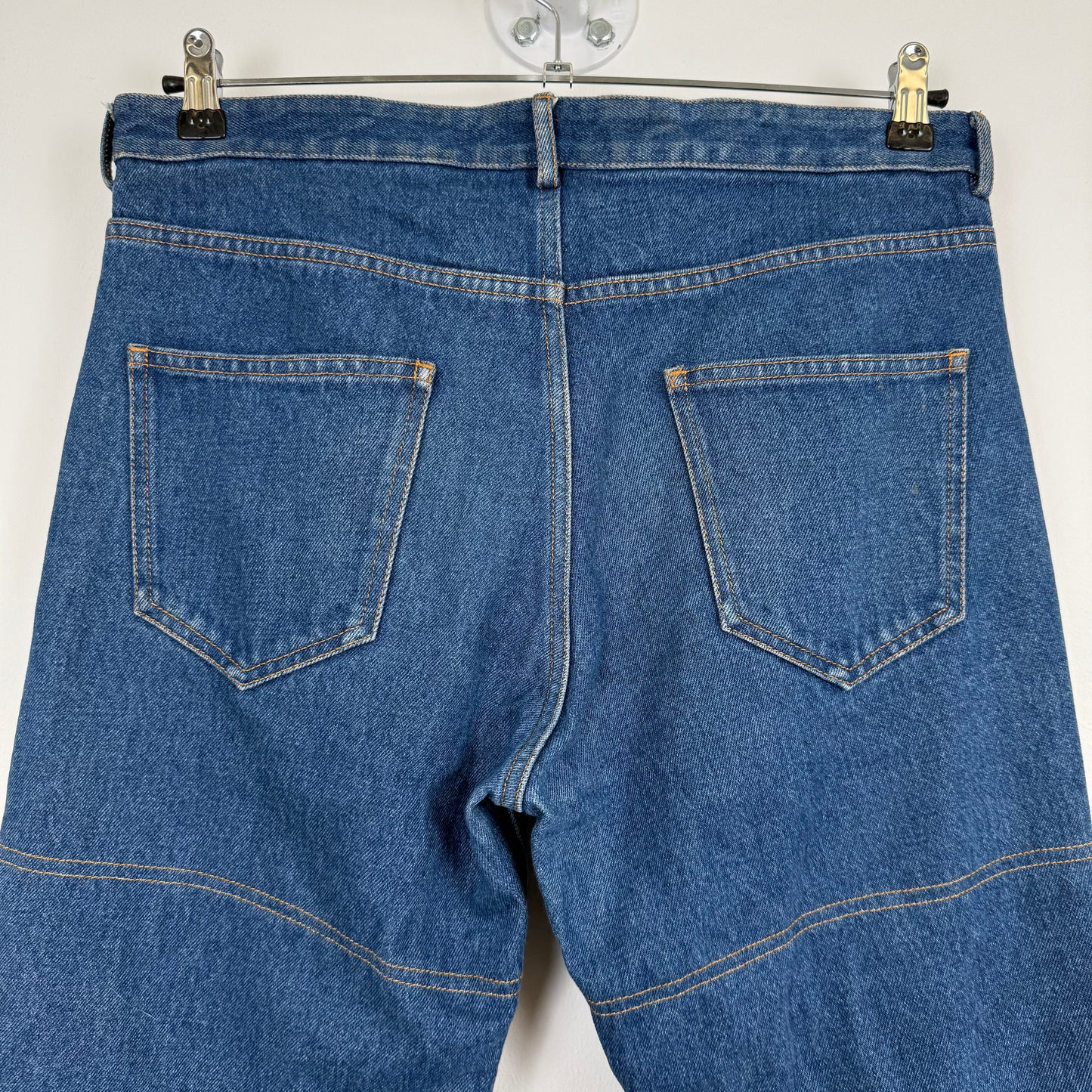 Y/Project Multi-Cuff Layered Denim Jeans
