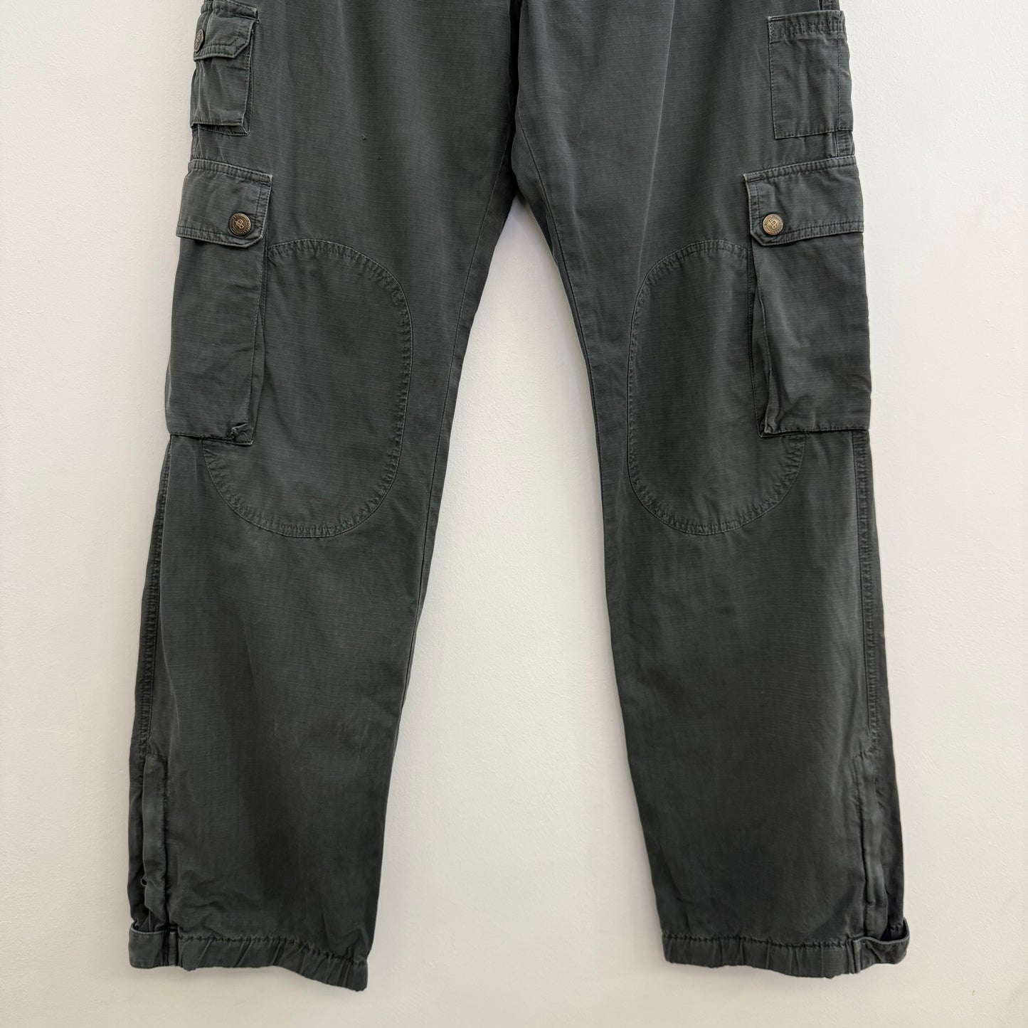 Dolce & Gabbana wide grey cargo pants