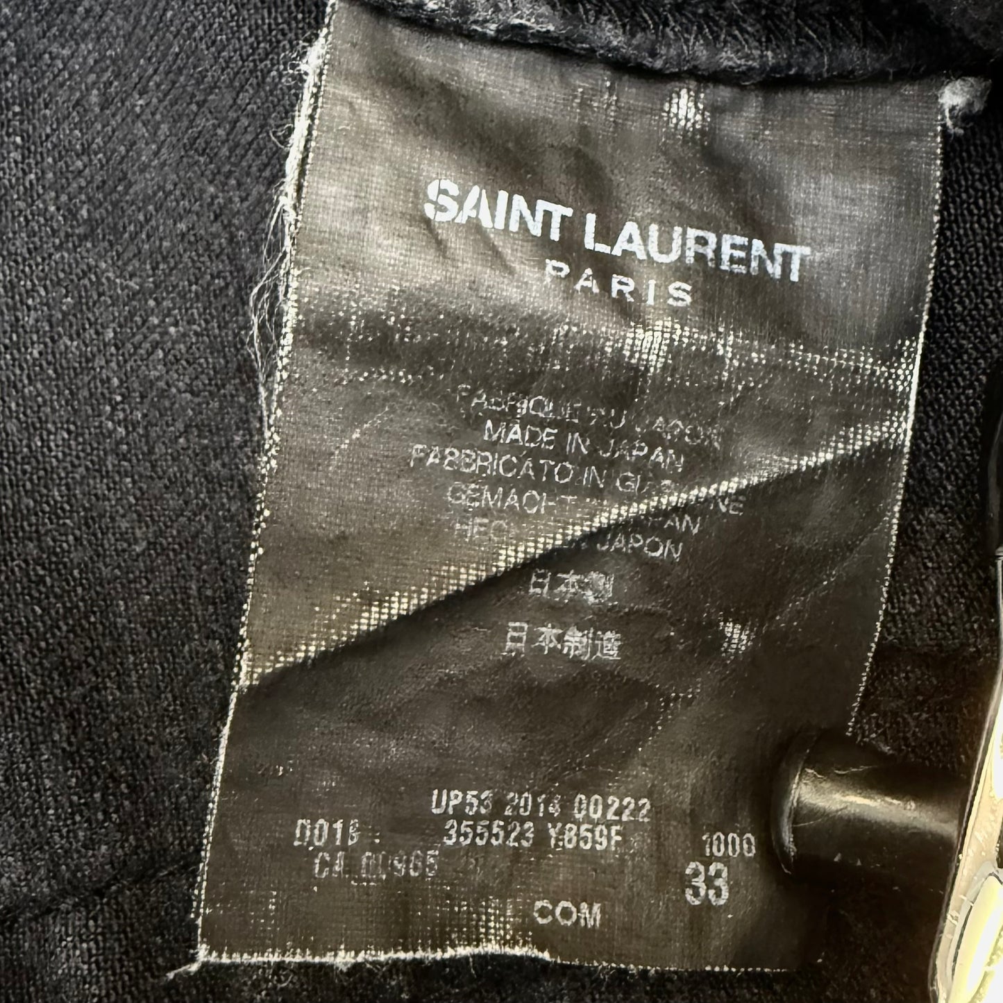 Saint Laurent by Hedi Slimane D02 Jeans