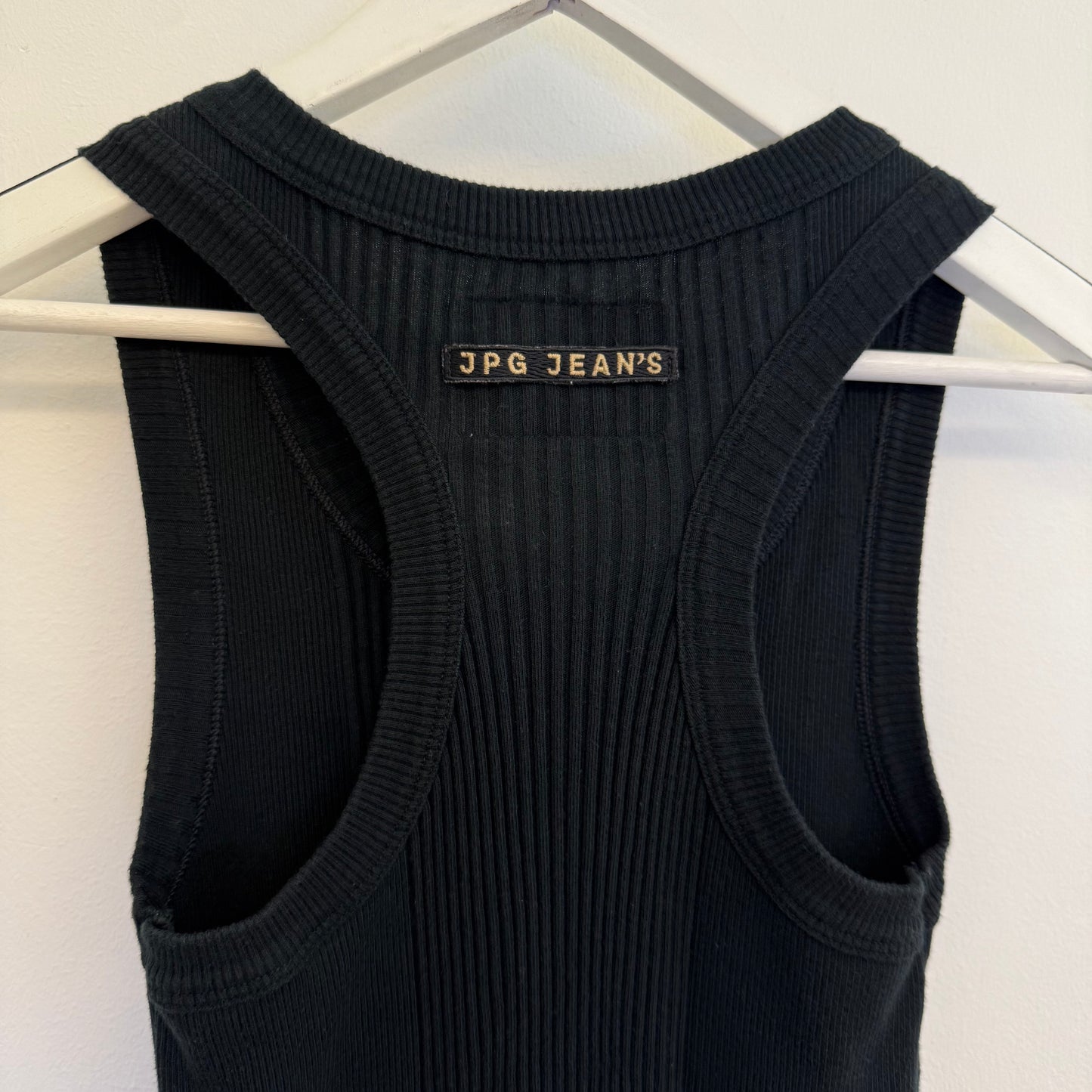 Jean Paul Gaultier black tanktop