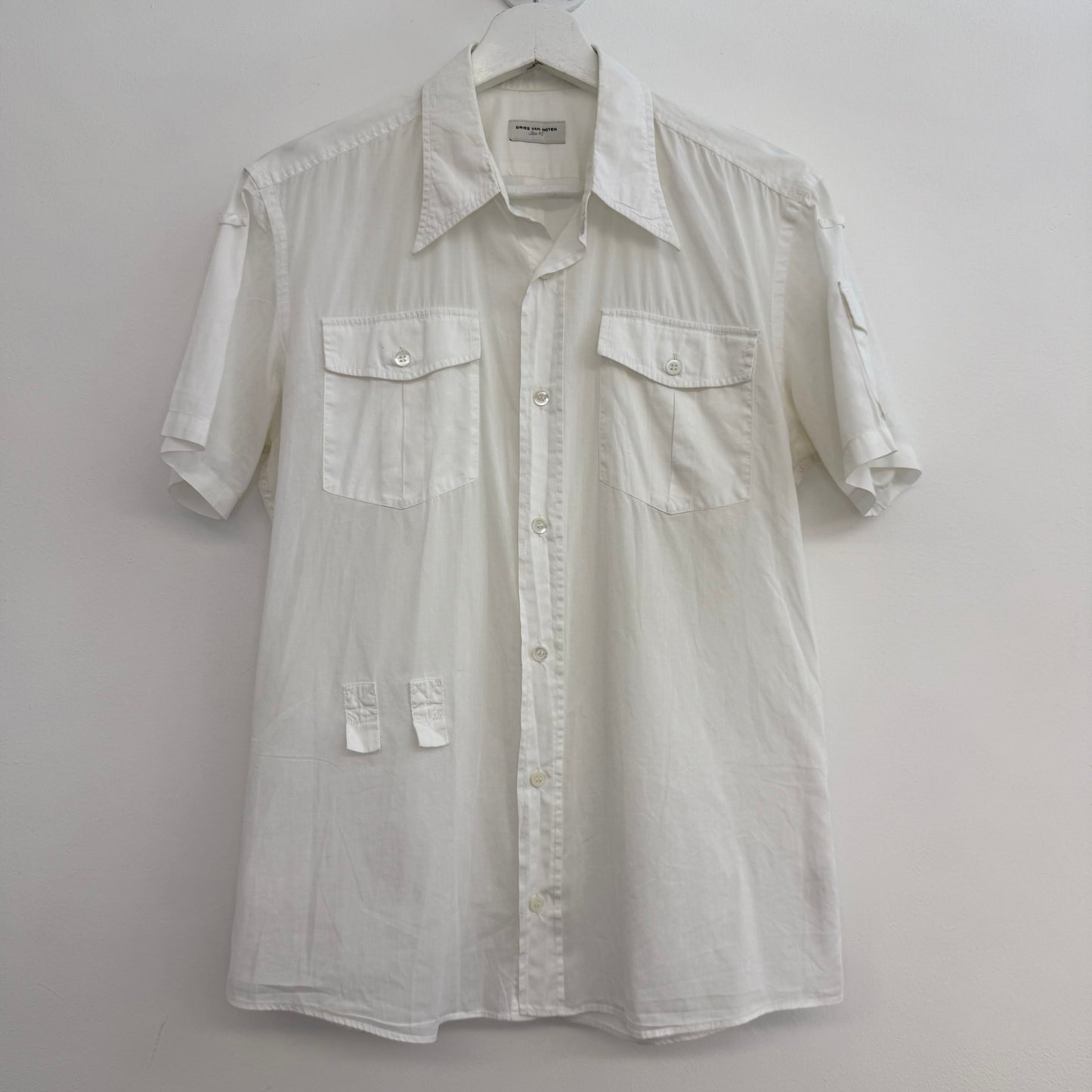 Dries van Noten short sleeve button up shirt