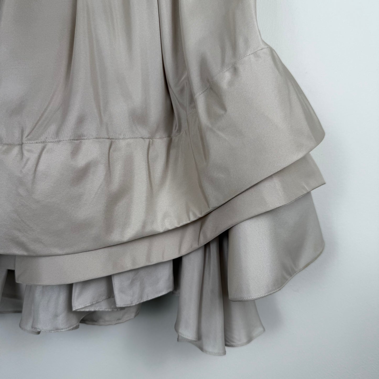 Celine FW2019 Denim Pleated Skirt by Hedi Slimane**