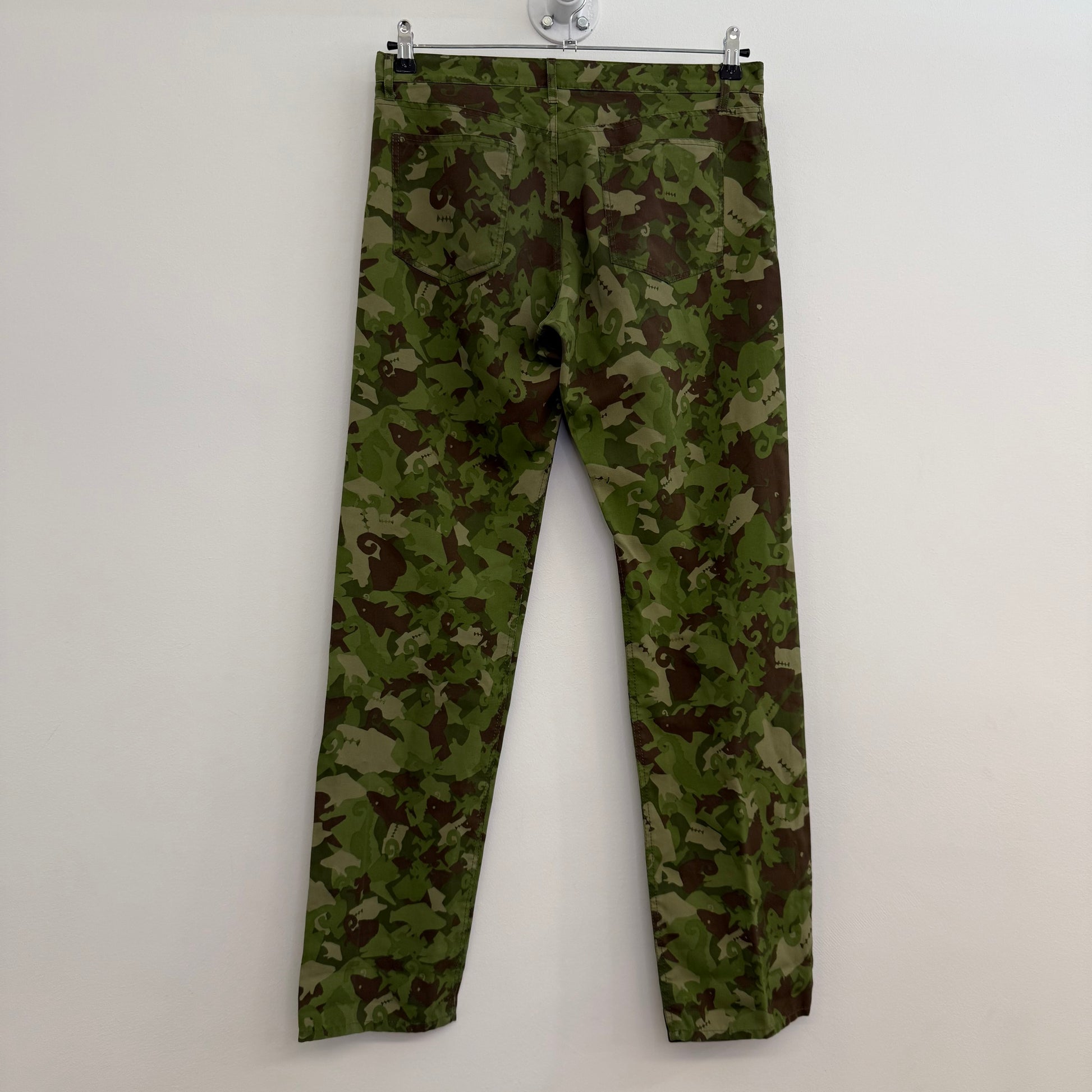 Comme des Garçons Black FW15 Dino Camouflage Trousers