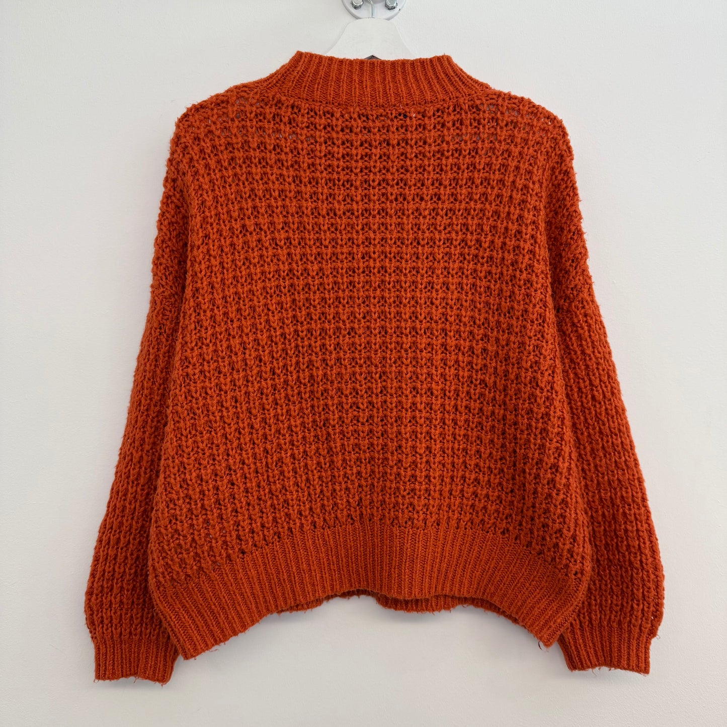 COMME des GARÇONS SHIRT, gebreide, zacht oranje trui