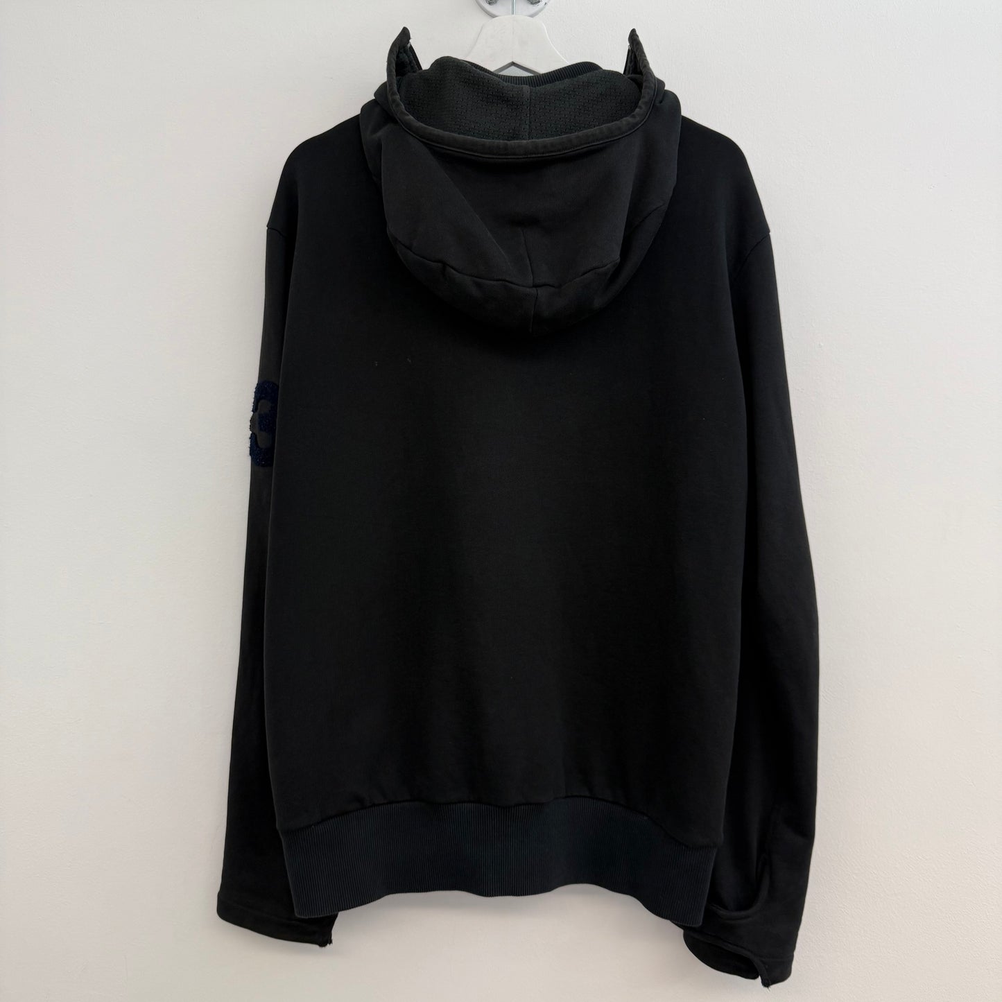 Y-3 Yohji Yamamoto x Adidas Black balaclava hoodie