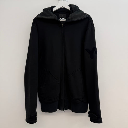 Y-3 Yohji Yamamoto x Adidas Black balaclava hoodie